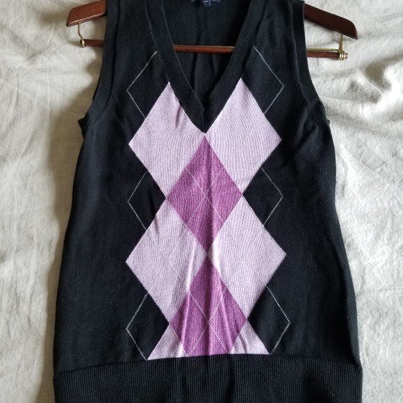 Gap medium argyle vest - Picture 2 of 3